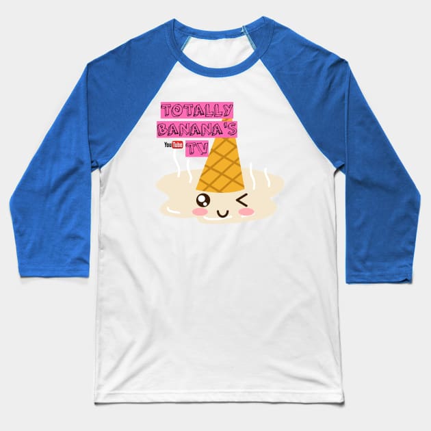 TBTV MELTY CONE Baseball T-Shirt by TBTV/Merch